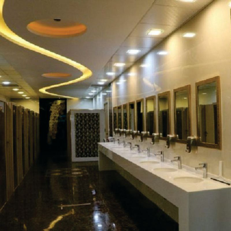 Manager and executive of bathroom projects above 1000 to 2000 meters