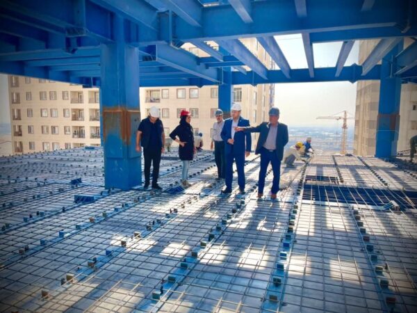 اجرای سقف پروژه های برج سازی